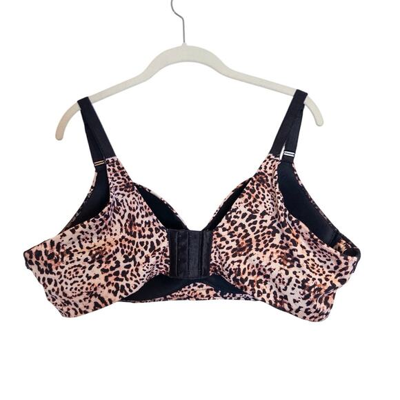 Torrid Dream Wire-Free Leopard Print Lace Detail Push-Up Bra Size 46C - Picture 4 of 8
